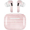 Pink and White Stripes AirPods Skins
